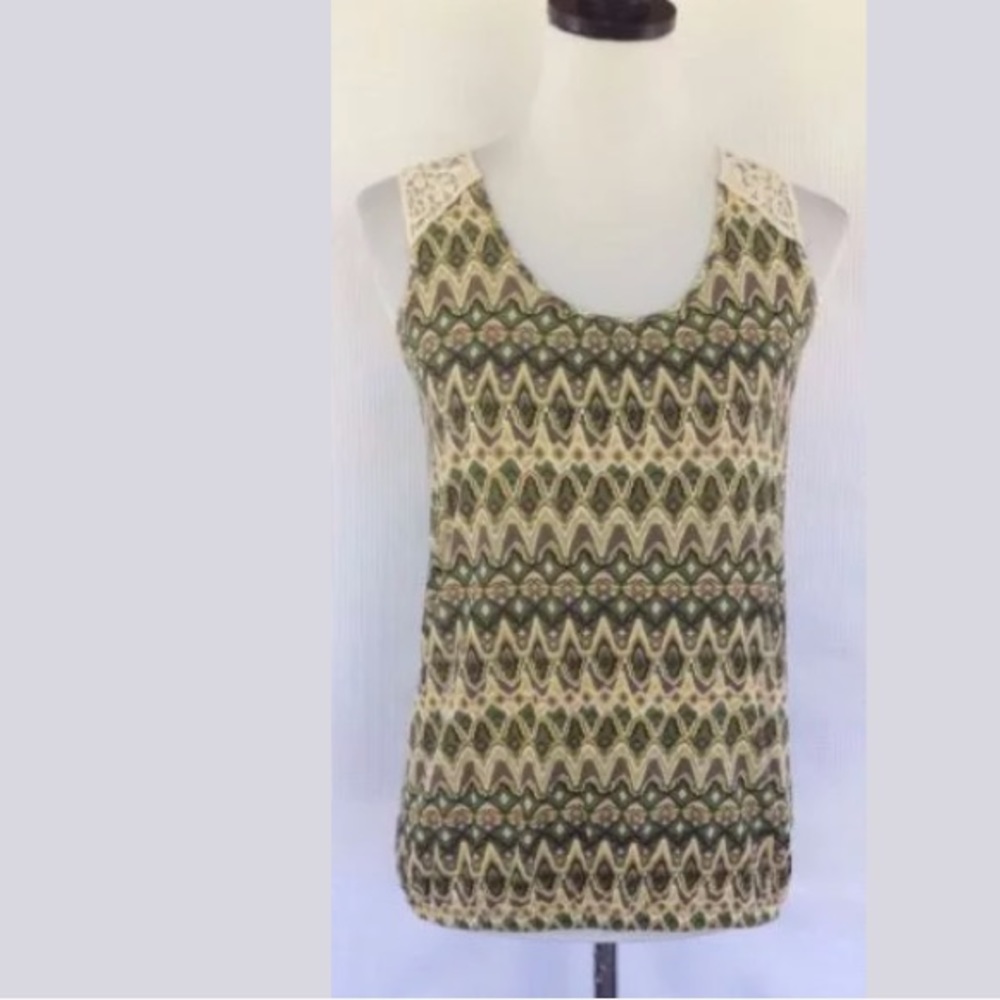 MUDD Women's Tank Blouse Size Small Aztec